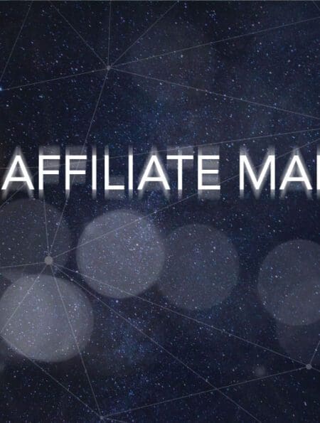 affiliate marketing header image with words affiliate marketing and light bulb