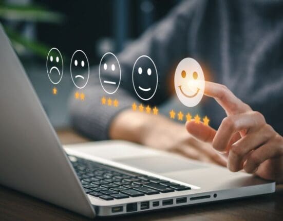 happy customer feedback