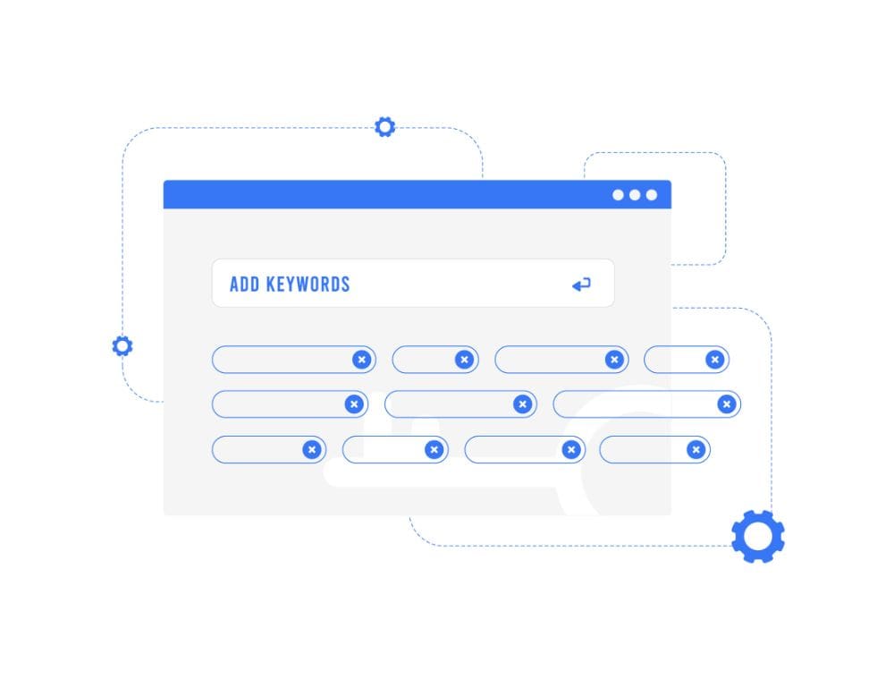 Illustration showing how internal links on a shop website can be added to increase sales.